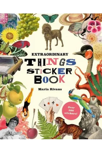 Extraordinary Things Sticker Book - naslovnica
