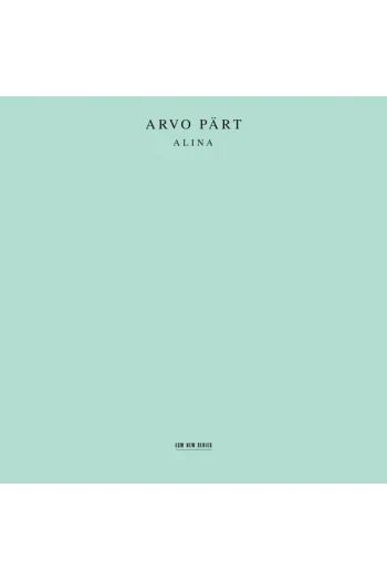 Part Arvo - Alina LP - omot