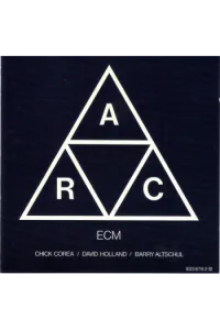 Chick Corea - A.R.C. CD - omot
