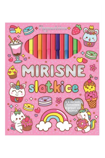 Flomastično - mirisne slatkice - naslovnica