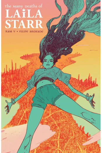 The Many Deaths of Laila Starr (Strip) - naslovnica