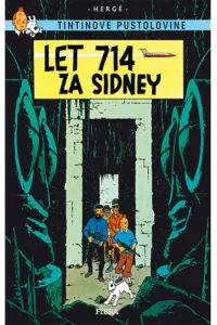 Tintin: Let 714 za Sidney (Strip) - naslovnica