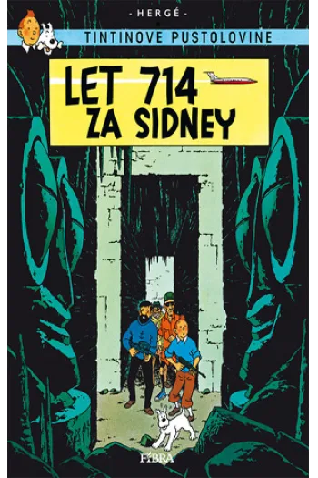 Tintin: Let 714 za Sidney (Strip) - naslovnica