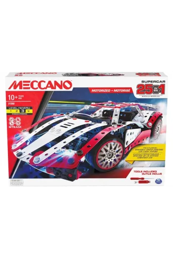 Meccano - 25 Multi Model Set - Supercar - slika proizvoda