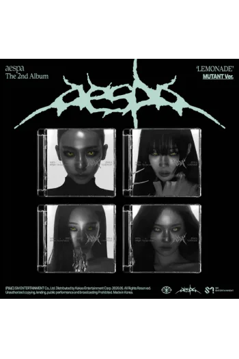 Aespa - Lemonade (Mutant Ver.) [Giselle Ver.] CD - omot