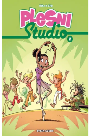 Plesni studio knjiga 2. (Strip) - naslovnica