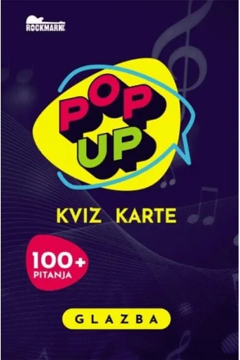 Pop Up kviz karte Glazba - slika proizvoda