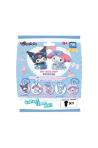 Sanrio Twinchees Mini Figures My Melody x Kuromi Sweet Lolita 5 cm Blind Pack - slika proizvoda