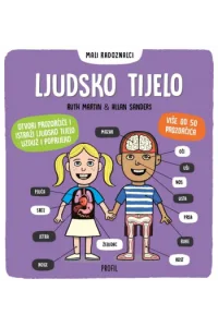 Ljudsko tijelo - Mali radoznalci - naslovnica