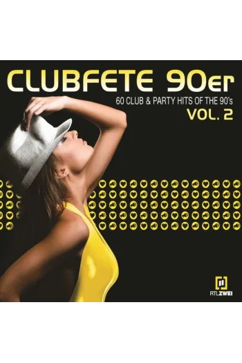 Various Artists - Clubfete 90er Vol.2 (60 Club & Party Hits Of The 90's) CD - omot