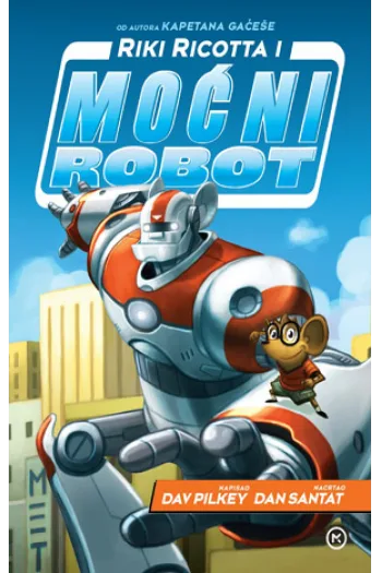 Riki Ricotta i moćni robot - naslovnica