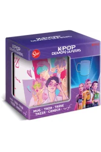 Šalica KPop Demon Hunters Saja Boys 325ml u poklon kutiji P6,36 - slika proizvoda