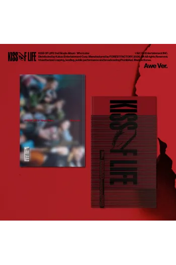 Kiss Of Life - Who Is She (Awe Ver.) CD - omot