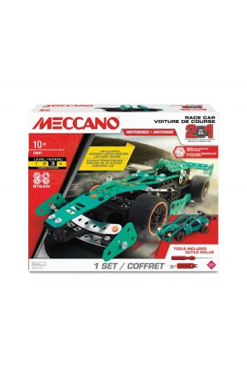 Meccano - 2 In 1 Hypercar To F1 Car - slika proizvoda