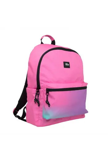 Ruksak Milan urban klasik 2 zipa 22 lit Sunset rozi P5 Netto - slika proizvoda