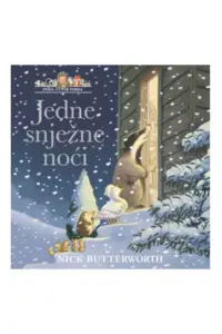 Pero, čuvar parka: Jedne snježne noći (Slikovnica) - naslovnica