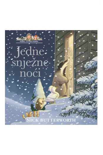 Pero, čuvar parka: Jedne snježne noći (Slikovnica) - naslovnica