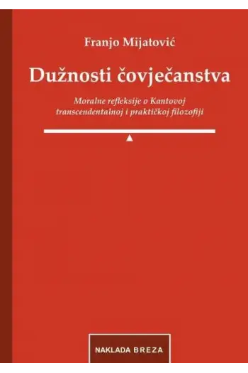 Dužnosti čovječanstva - naslovnica