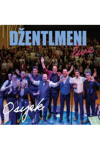 Džentlmeni - Live LP - omot