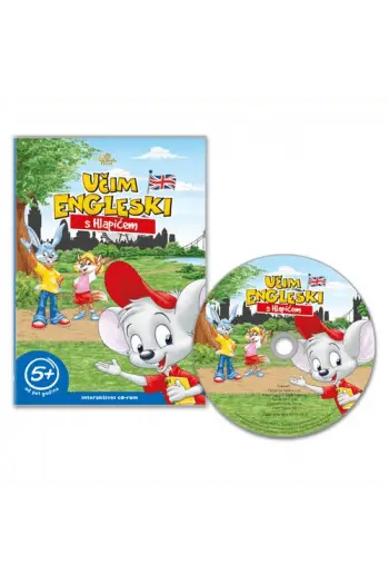 Učim engleski s Hlapićem (Interaktivni CD-ROM) - naslovnica