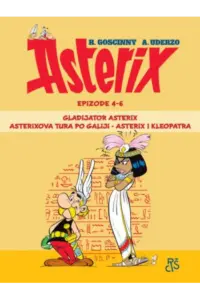 Asterix knjiga 2: Gladijator Asterix, Asterixova tura po Galiji, Asterix i Kleopatra (Strip) - naslovnica