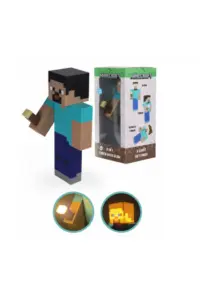 Minecraft Torch Light Steve 26 cm - slika proizvoda