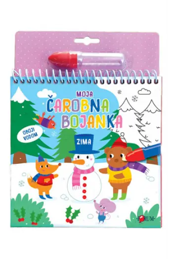 Moja čarobna bojanka - Zima - naslovnica