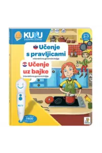 Interaktivna knjiga Kuku - Učenje uz bajke (bez olovke) - naslovnica