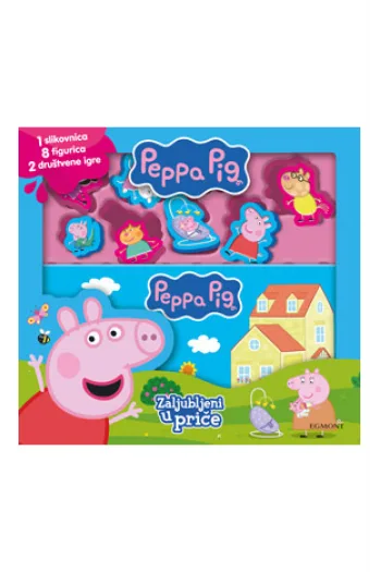Peppa Pig: Zaljubljeni u priče (Slikovnica) - naslovnica