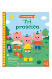 Čarobni puteljci: Tri praščića (Slikovnica) - naslovnica