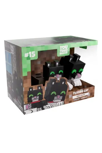 Minecraft Vinyl Figure Tuxedo Cat 6 cm - slika proizvoda