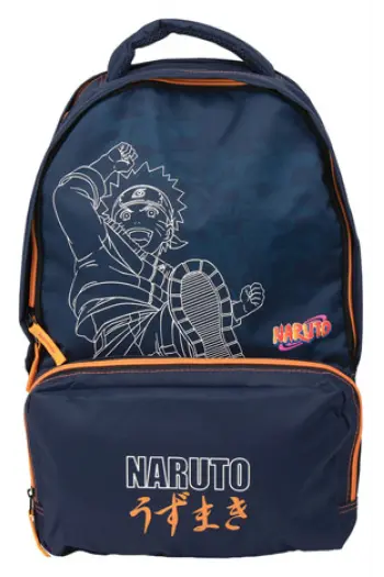 Ruksak NARUTO t.plavi 2 zipa 22x31x43 cm P6 - naslovnica