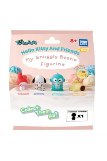 Sanrio Twinchees Mini Figures Hello Kitty & Friends My Cuddly Buddy 5 cm Blind Pack - slika proizvoda