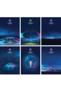 Bilježnica A4,D UEFA Champions League - Crte 54L 67274 P10,60 - slika proizvoda