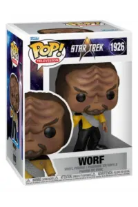 Star Trek TNG POP! Television Vinyl Figure Worf 9 cm - slika proizvoda