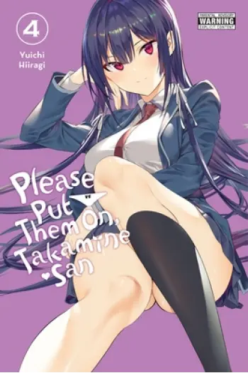Please Put Them On, Takamine-San, Vol. 04 (Manga) - naslovnica