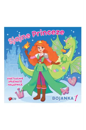 Bojanka: Sjajne princeze 1 - naslovnica