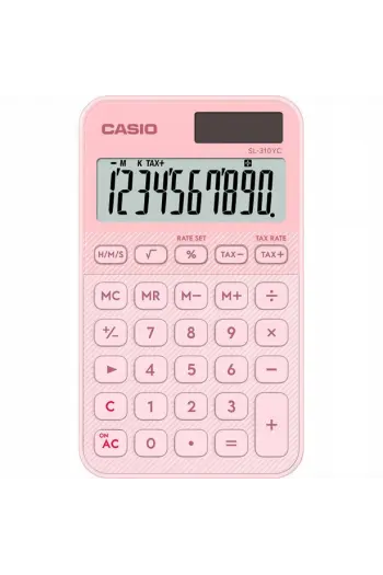 Kalkulator CASIO SL-310 YC-LP roza - slika proizvoda