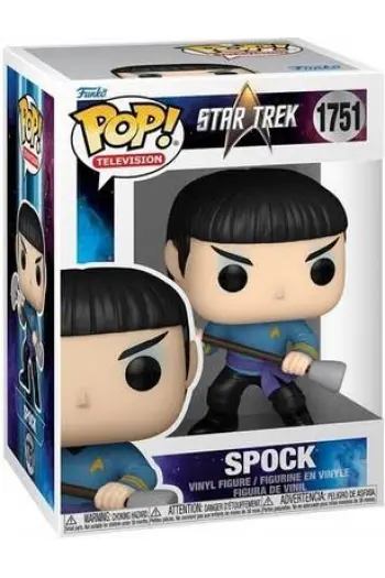 Star Trek POP!&Buddy TV Vinyl Figure Spock w/WPN 9 cm - slika proizvoda
