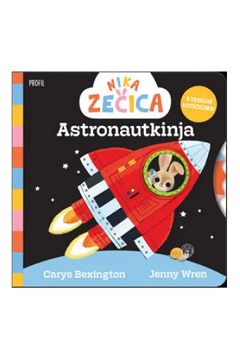Nika zečica - Astronautkinja (Slikovnica) - naslovnica