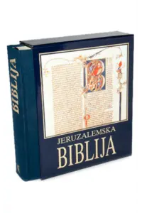 Jeruzalemska Biblija - platno - naslovnica