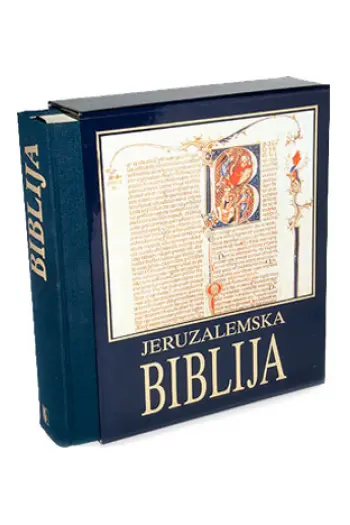 Jeruzalemska Biblija - platno - naslovnica