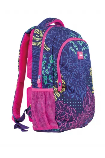 Ruksak Milan Fierflies 2 zipa 21 lit 624601FI P5 lila Netto - slika proizvoda