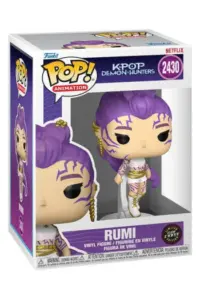 KPop Demon Hunters POP! Animation Vinyl Figures Rumi with Chase (Glow) 9 cm Assortment - slika proizvoda