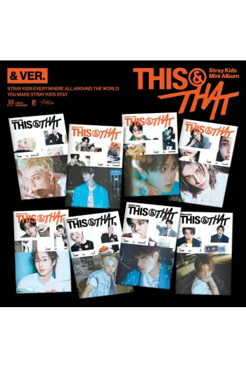 Stray Kids - This & That (& Ver.) RANDOM CD - omot
