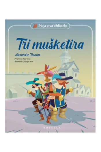 Tri mušketira (Slikovnica) - naslovnica