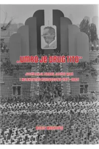 „Umro je drug Tito" - naslovnica