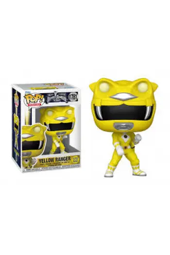 Mighty Morphin Power Rangers: The Movie POP! Movies Vinyl Figures Yellow Ranger (GITD) 9 cm - slika proizvoda