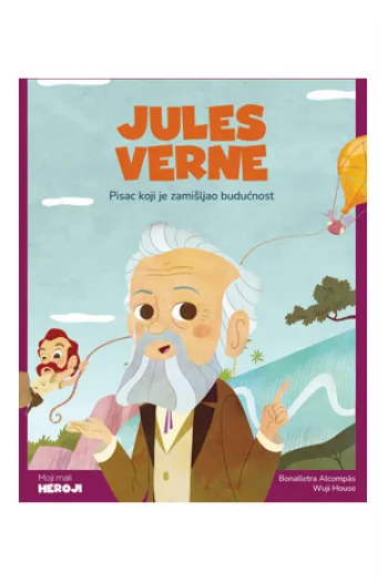 Moji mali heroji: Jules Verne (Slikovnica) - naslovnica