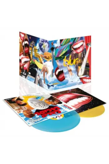 Blur - Great Escape (30th Anniversary Yellow & Blue Vinyl edition) LP - omot